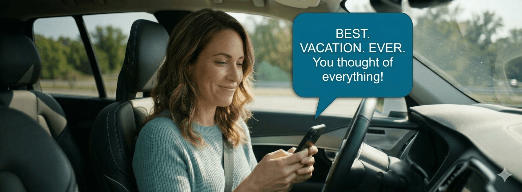 Satisfied visitor in Branson